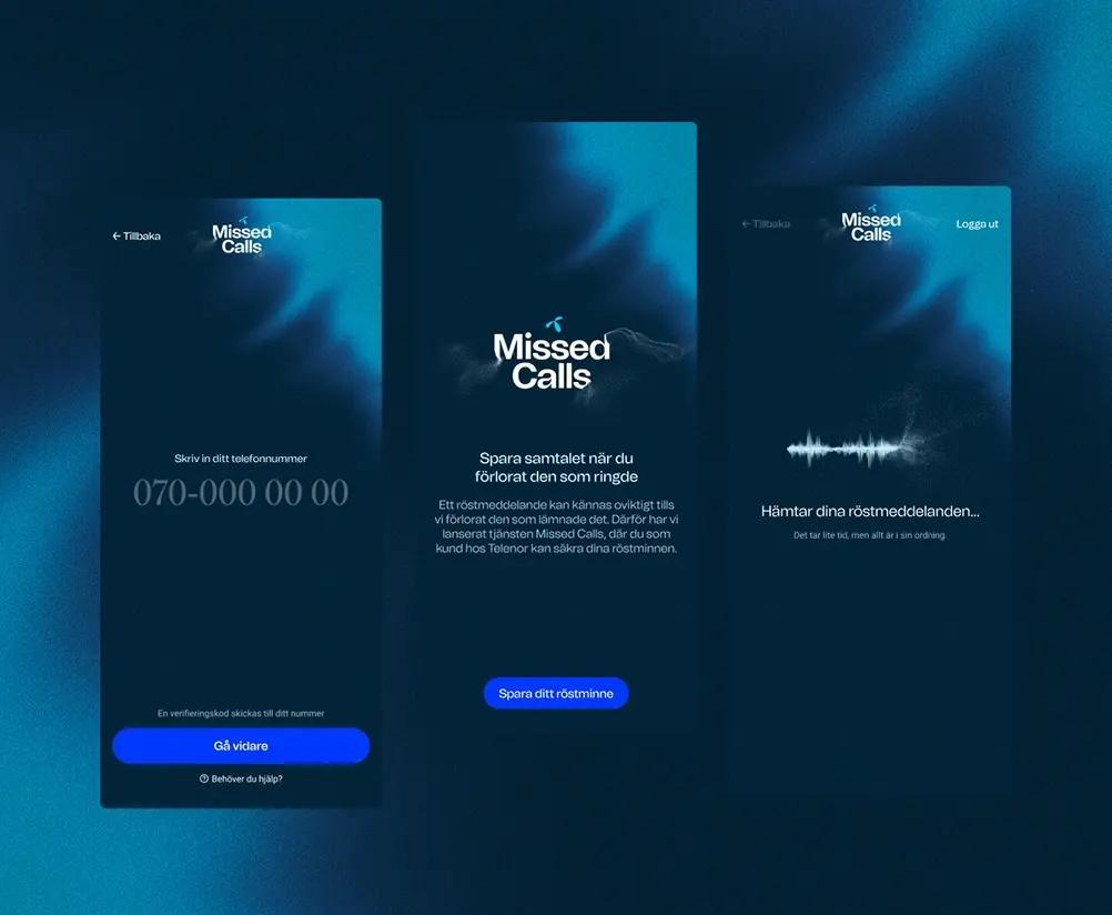 Missed Calls Campaign Screenshots