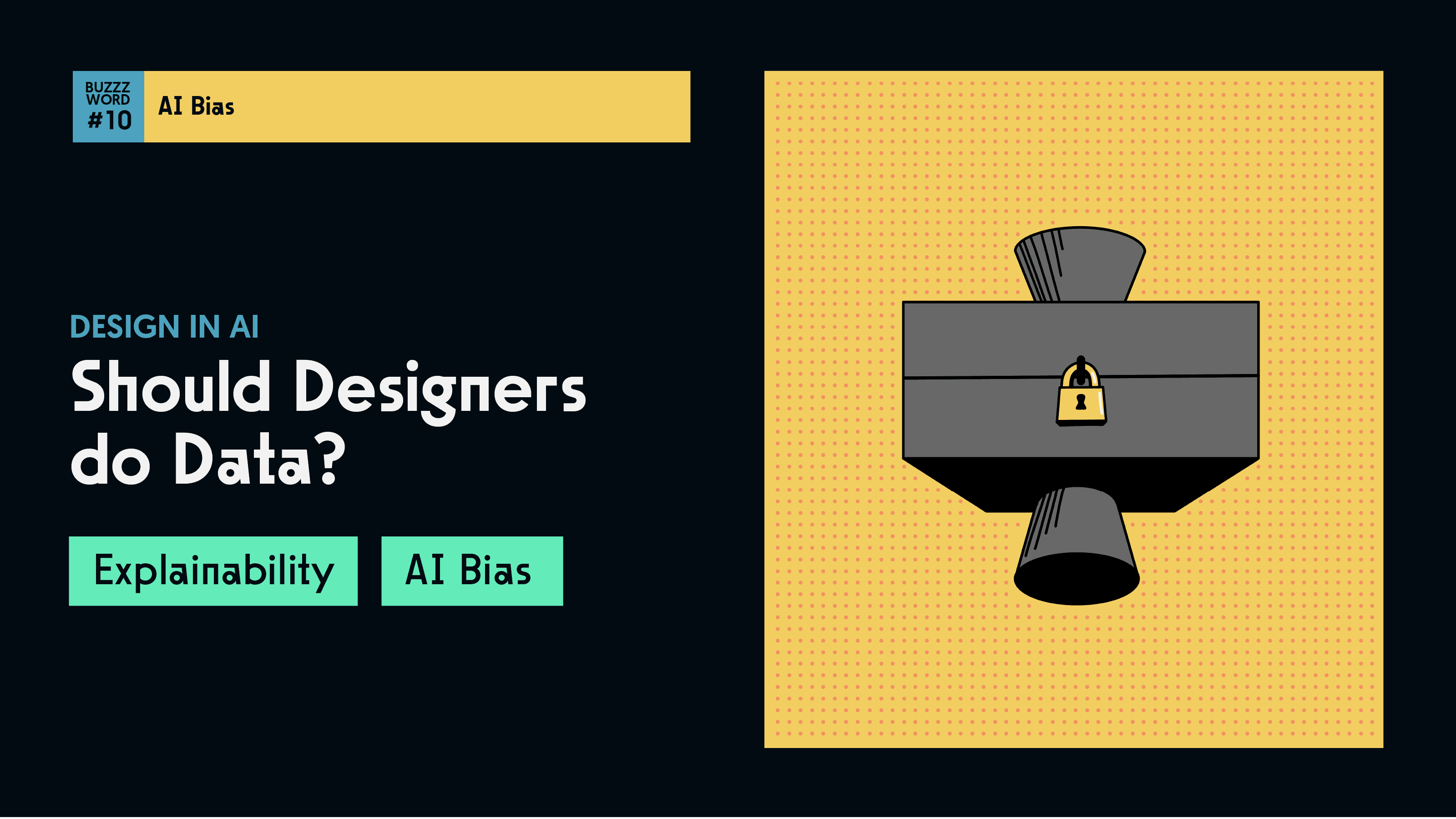Slide from Presentation - Should designers do data?