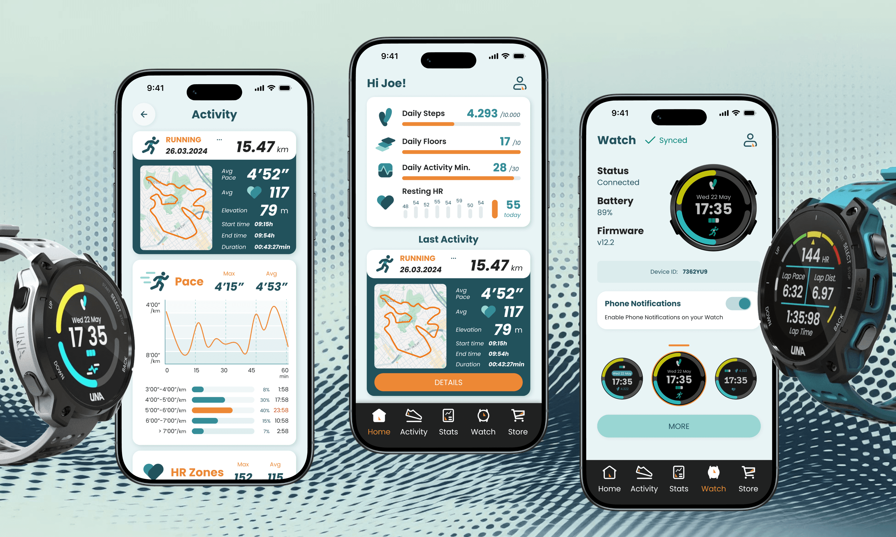 Mobile App Development and BLE Wearable Integration